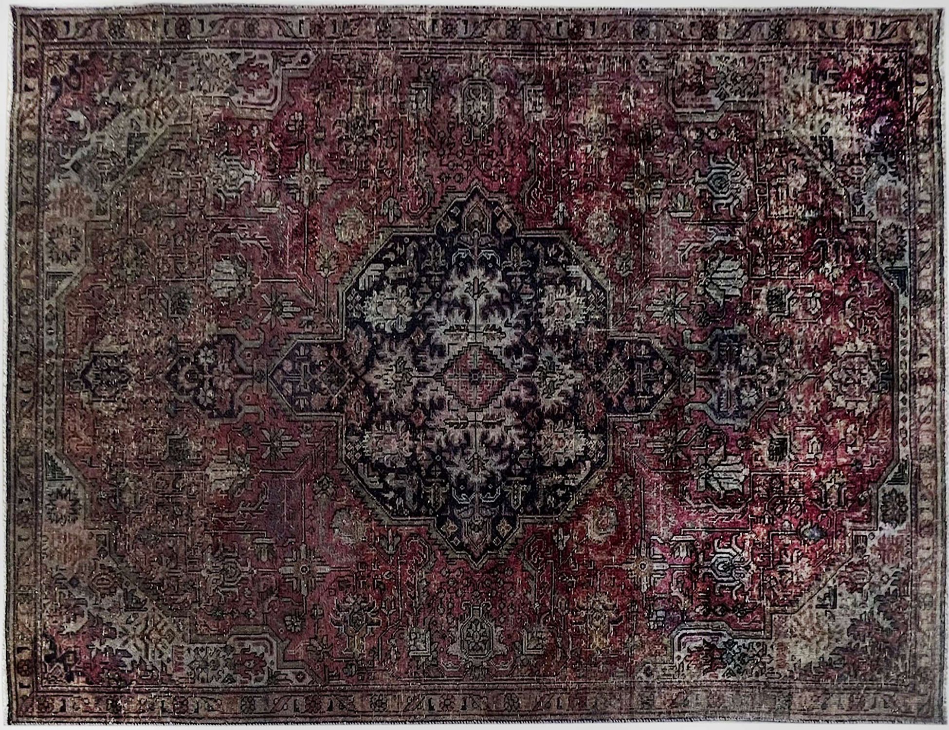 Tappeto Vintage  viola <br/>280 x 186 cm
