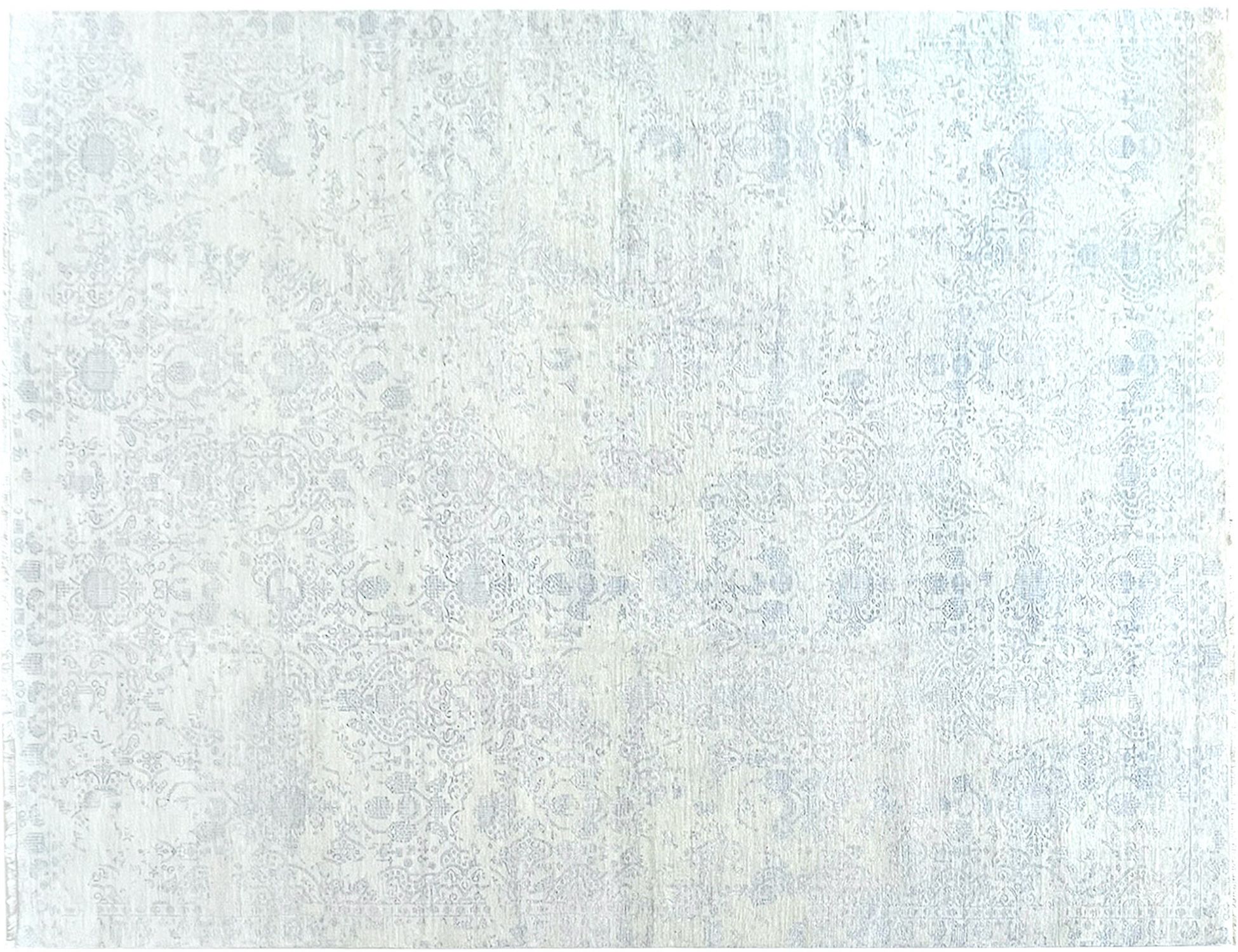 Indian handmade Carpet  blau <br/>427 x 300 cm