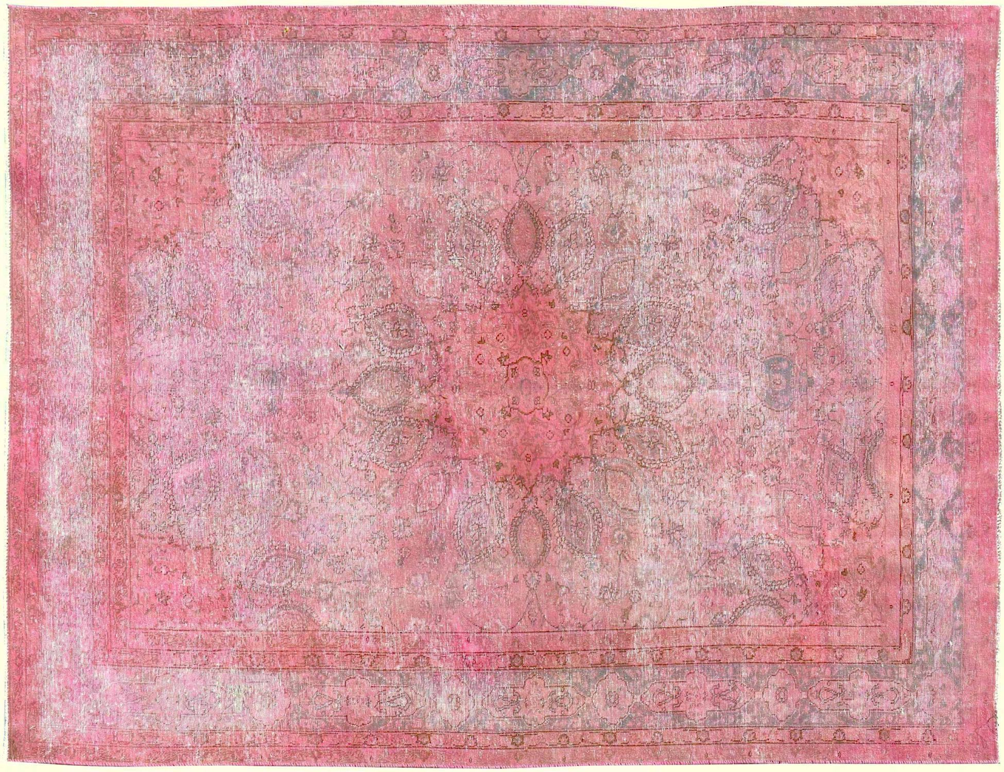Vintage Perserteppich  rosa <br/>310 x 207 cm
