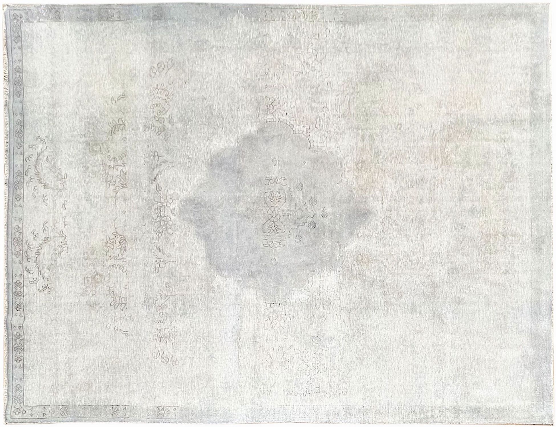Tappeto vintage persiano  grigo <br/>316 x 220 cm