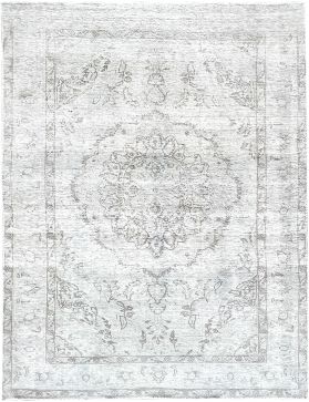 Persischer Vintage Teppich 290 x 200 grau