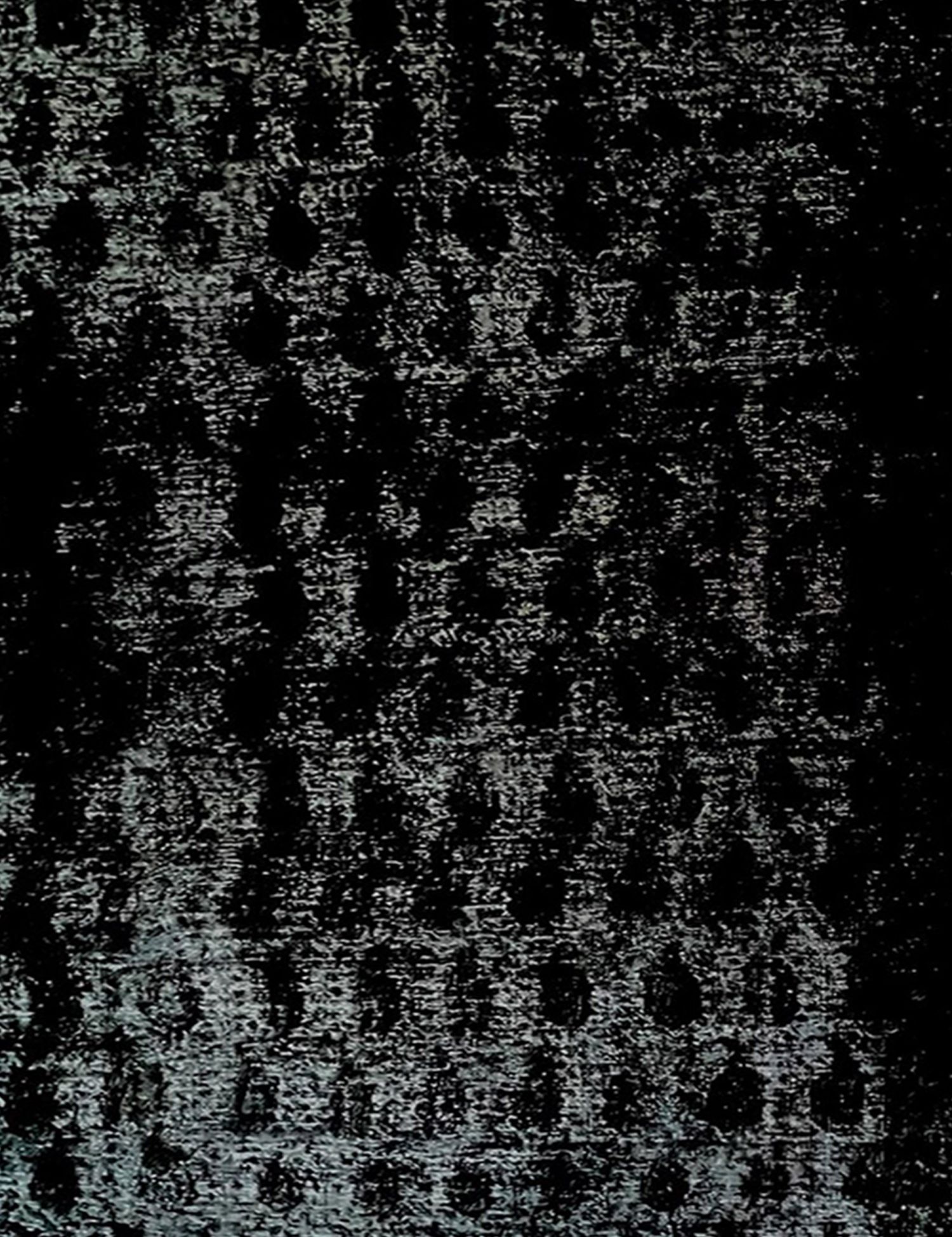 Tappeto vintage persiano  nero <br/>278 x 183 cm