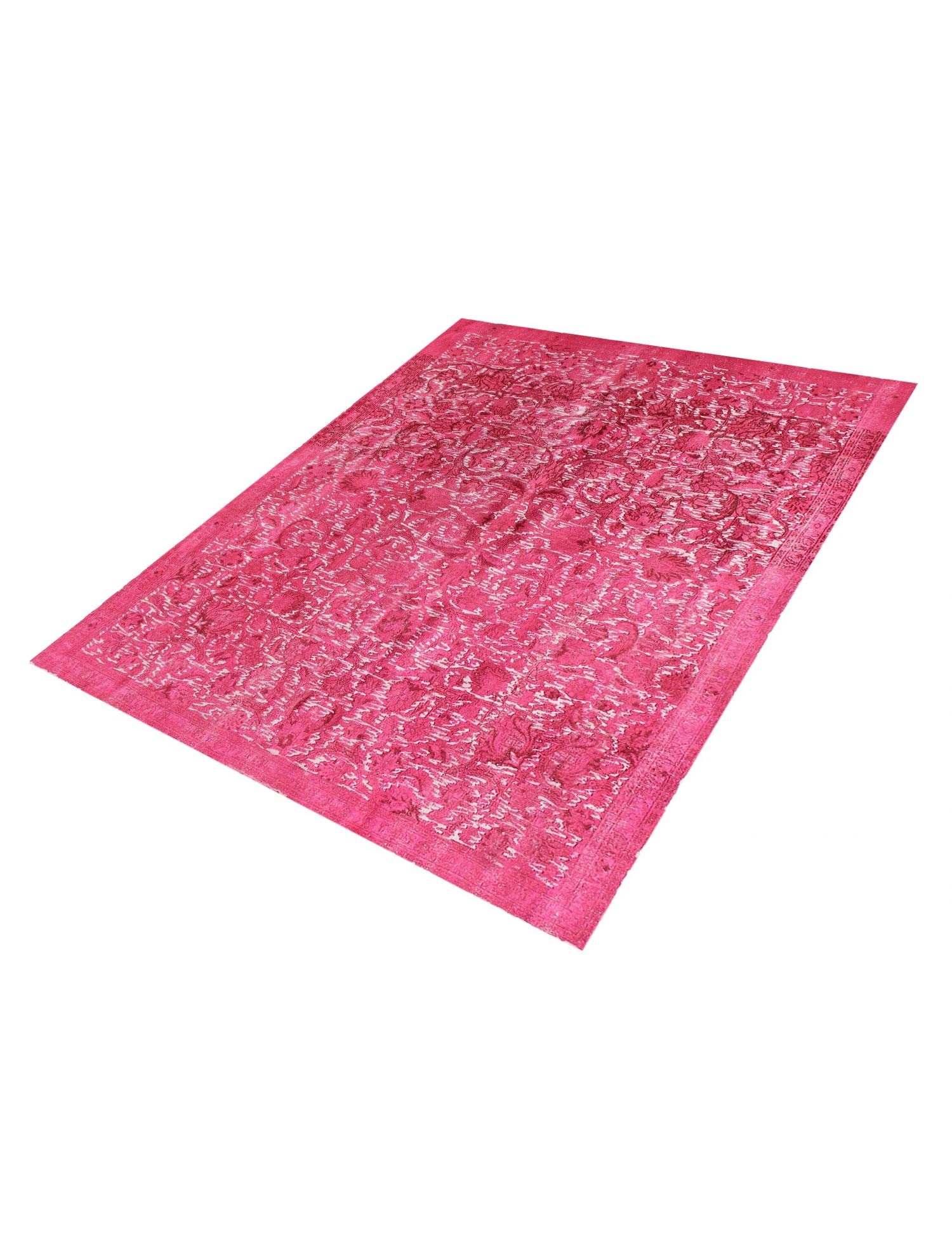 Tappeto vintage persiano  rosa <br/>280 x 227 cm