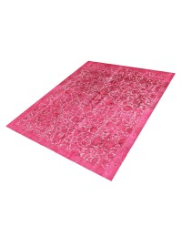 Rosa persia Persisk vintage teppe 280 x 227 cm - view 3