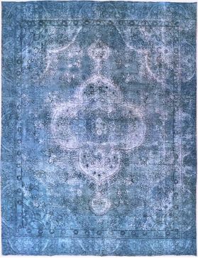 Vintage Teppich 372 X 271 blau