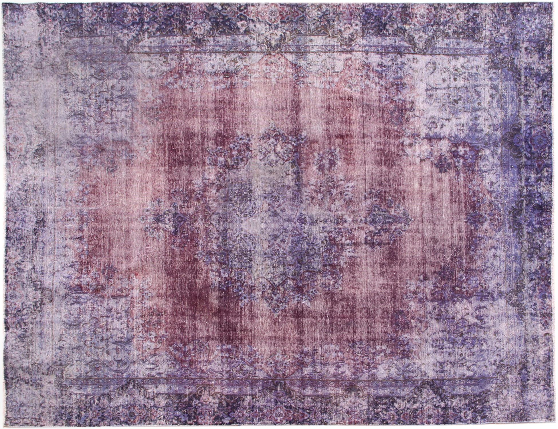 Tappeto vintage persiano  viola  360 x 265 cm