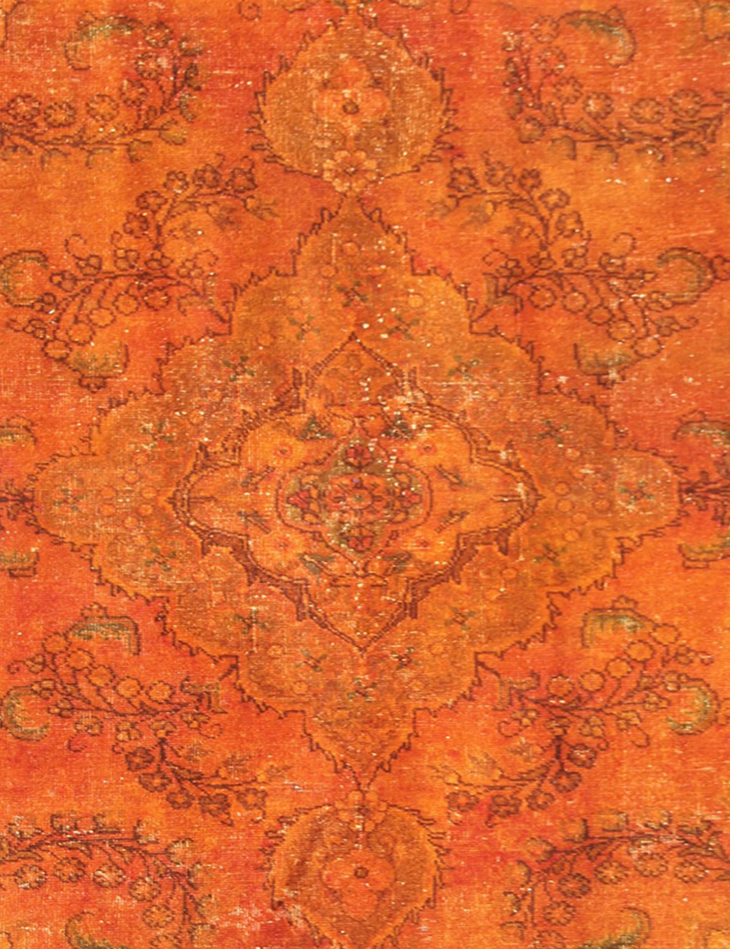 Alfombra persa vintage  naranja <br/>258 x 141 cm