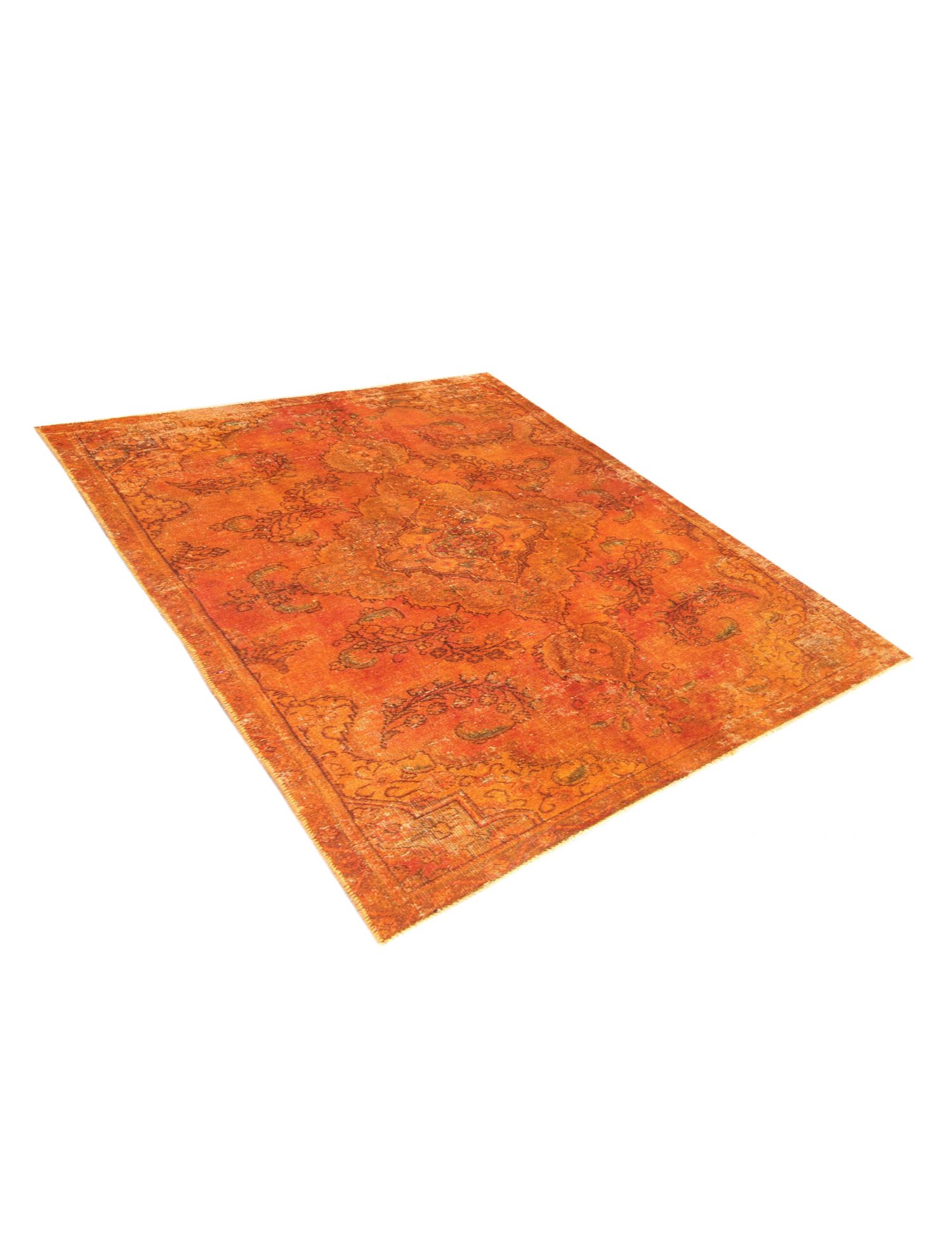 Persisk Vintagetæppe  orange <br/>258 x 141 cm