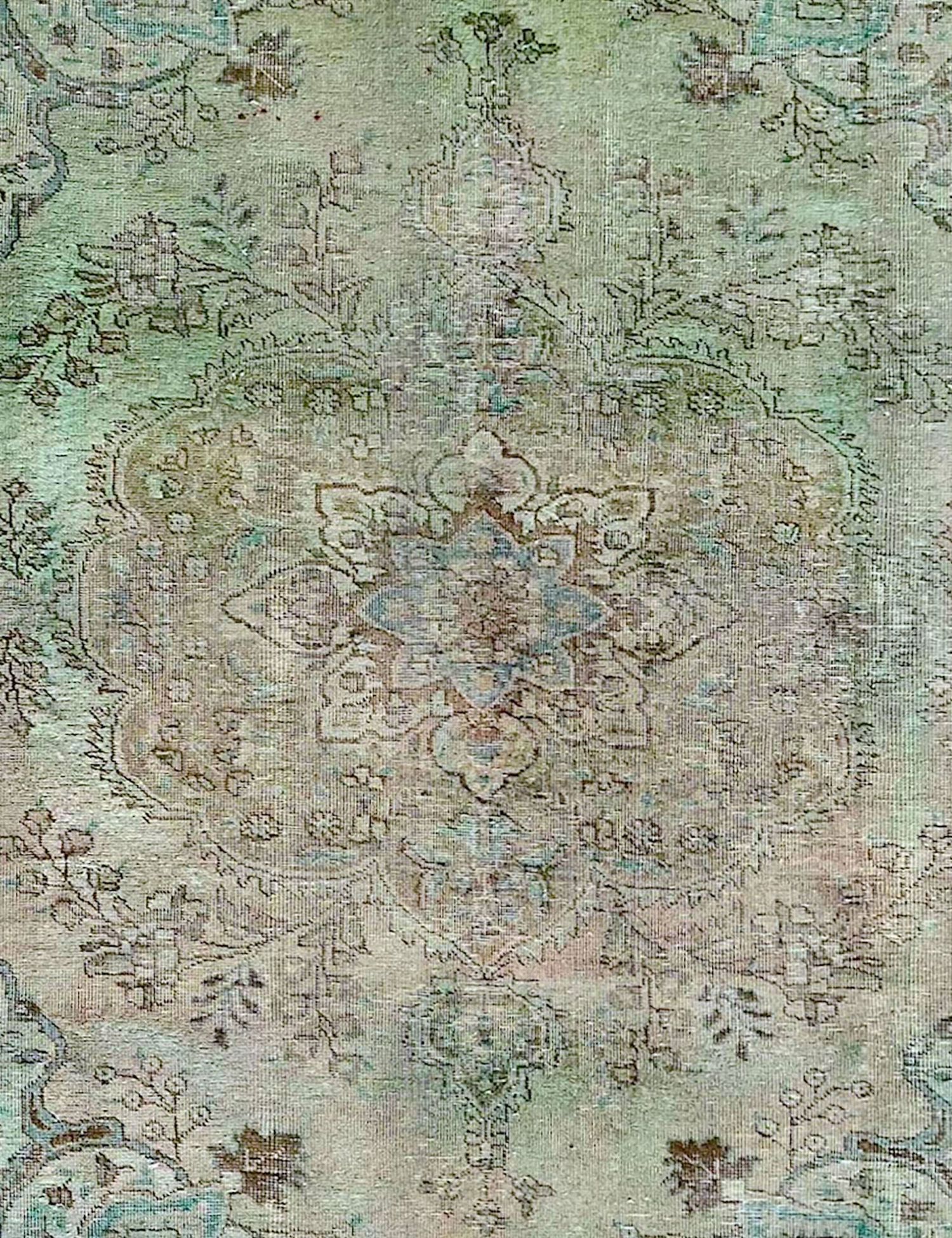 Tappeto vintage persiano  verde <br/>287 x 185 cm