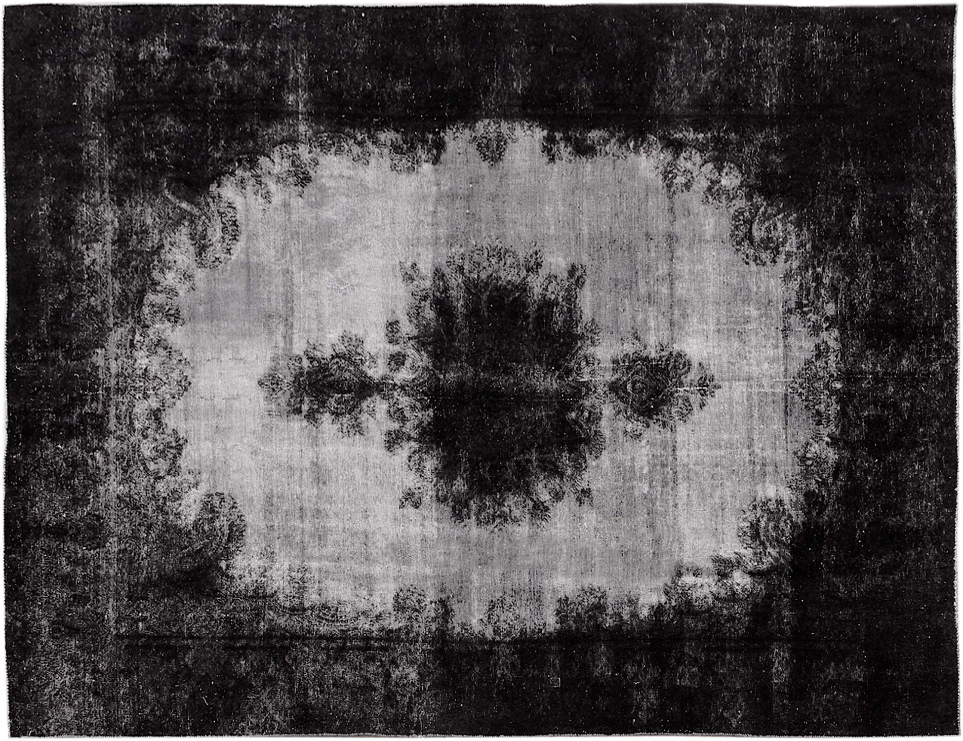 Persisk Vintagetæppe  sort <br/>330 x 220 cm