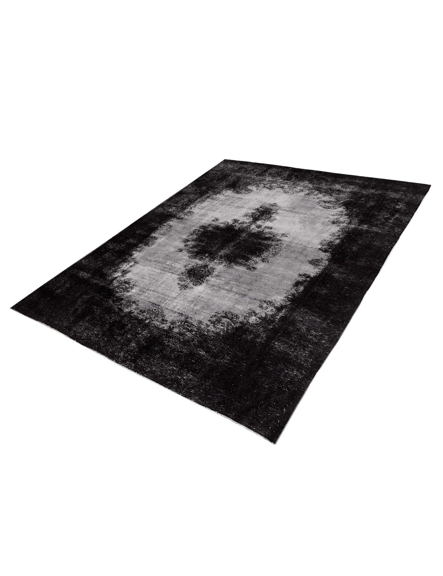 Persischer Vintage Teppich  schwarz <br/>330 x 220 cm