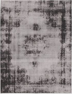 Persischer Vintage Teppich 285 x 200 schwarz