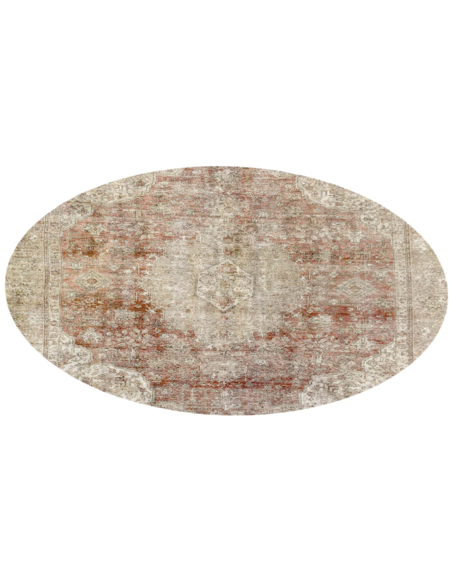 Vintage Teppich  braun <br/>262 x 262 cm