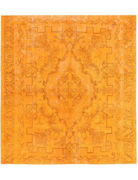 Alfombra persa vintage 280 x 280 naranja