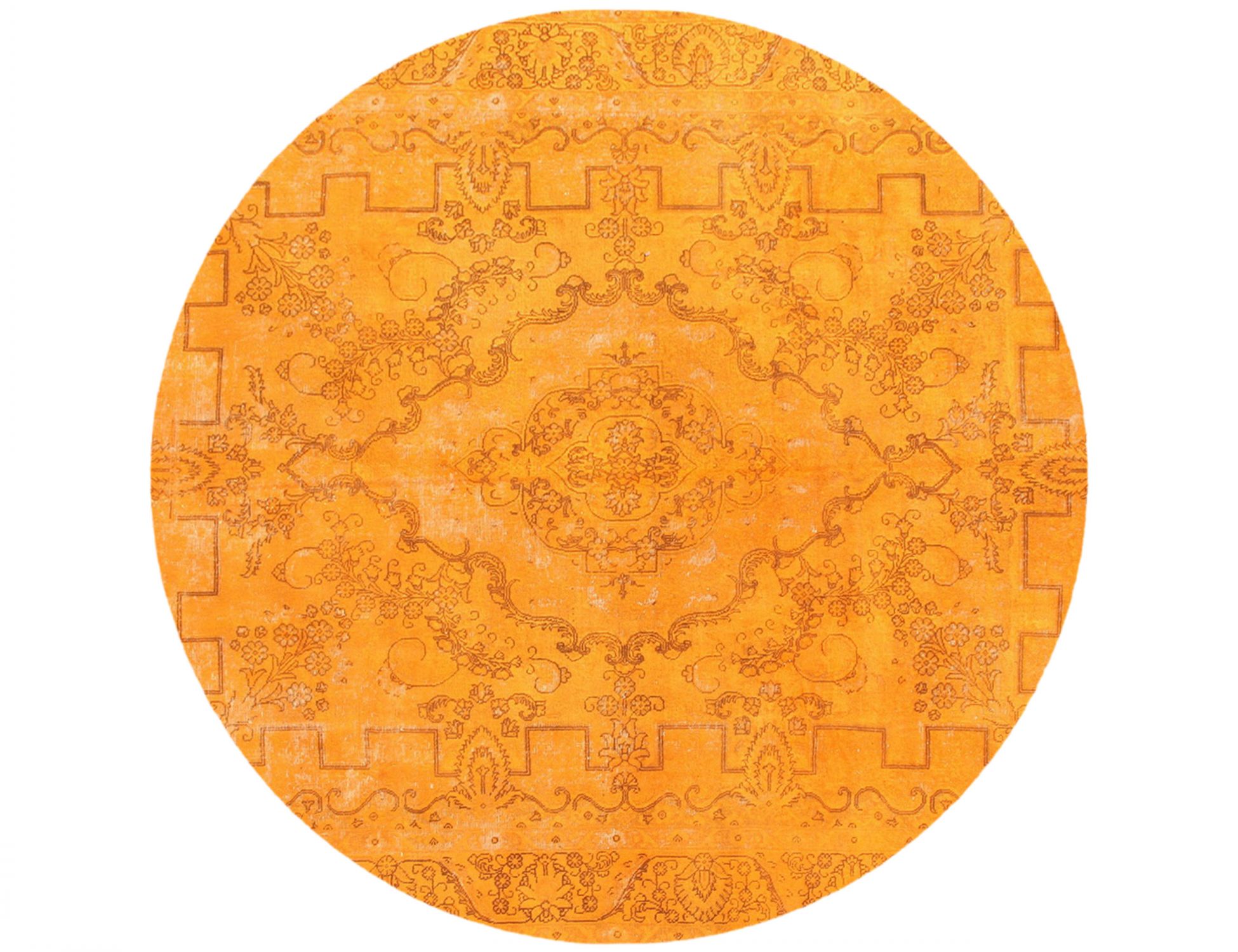 Tappeto vintage persiano  arancione <br/>280 x 280 cm