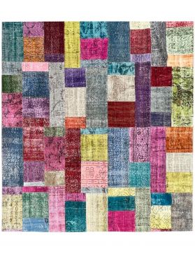 Alfombra patchwork 277 X 264 multicolor