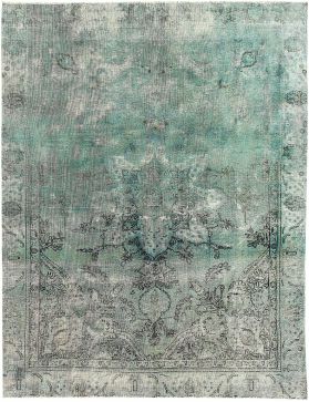 Tappeto vintage persiano 360 x 267 verde
