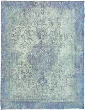Persischer Vintage Teppich 365 x 270 blau