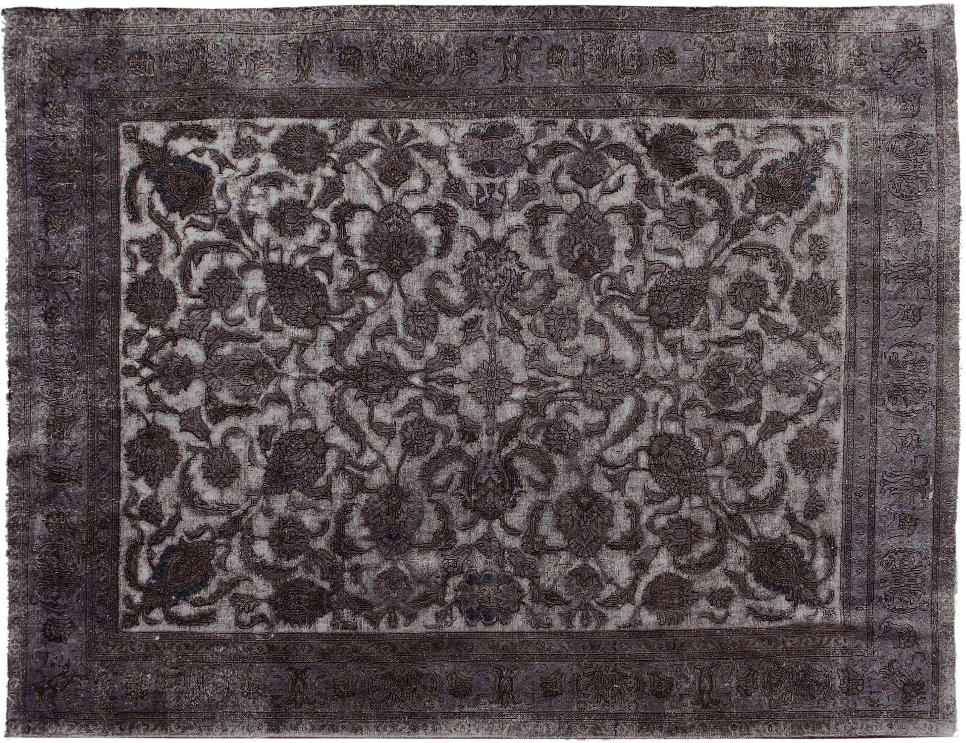 Tappeto vintage persiano  grigo <br/>377 x 279 cm