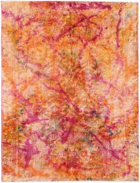 Persisk vintage teppe 260 x 140 flerfarge