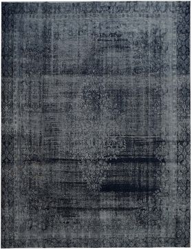 Persischer Vintage Teppich 355 x 287 blau