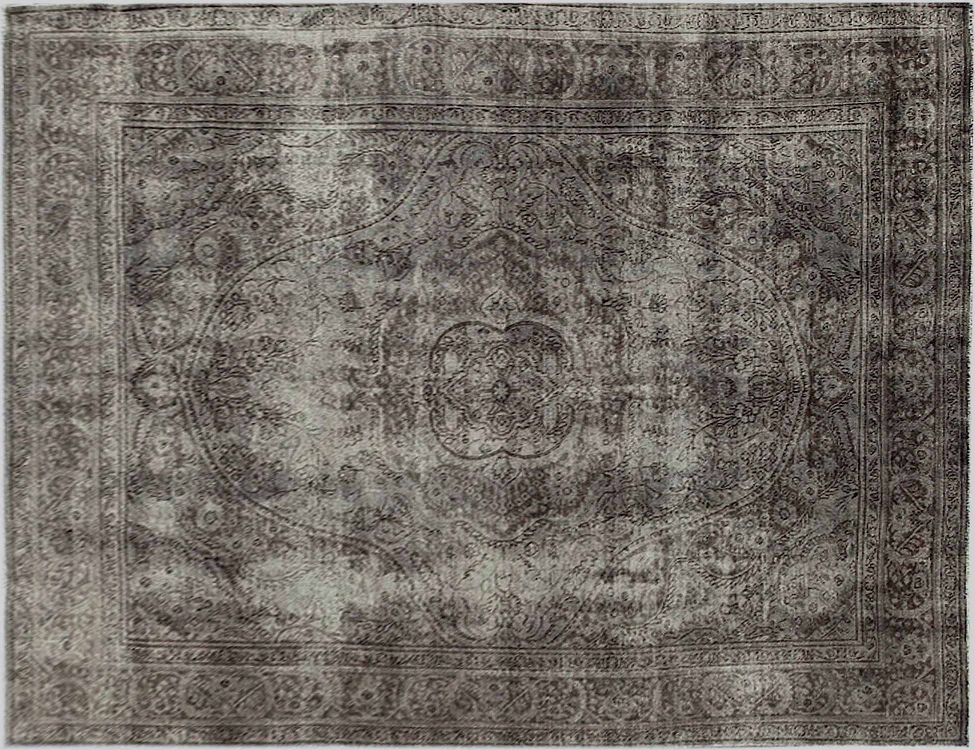 Tappeto vintage persiano  grigo <br/>340 x 245 cm