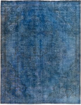 Tapis Persan vintage 310 x 224 bleu