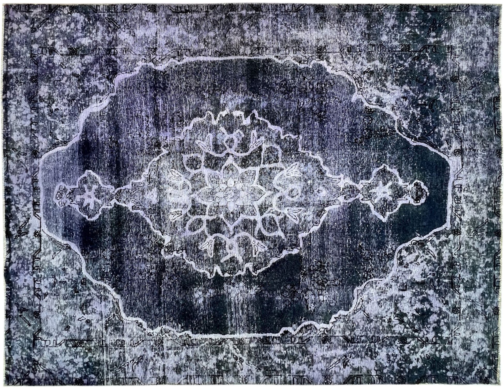Persisk Vintagetæppe  blå <br/>296 x 205 cm