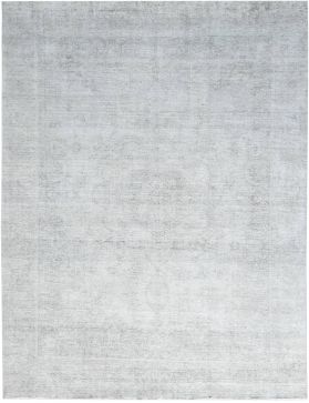 Vintage teppe 376 x 289 grå