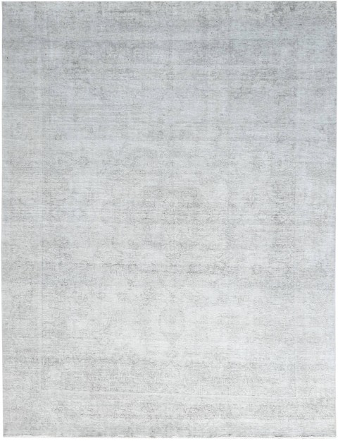 Grau Persien Vintage Teppich 372 x 289 cm