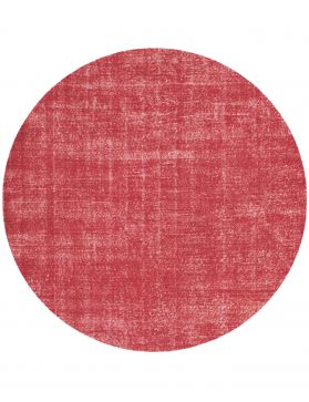 Rund Vintage Teppich rund  rot <br/>217 x 217 cm