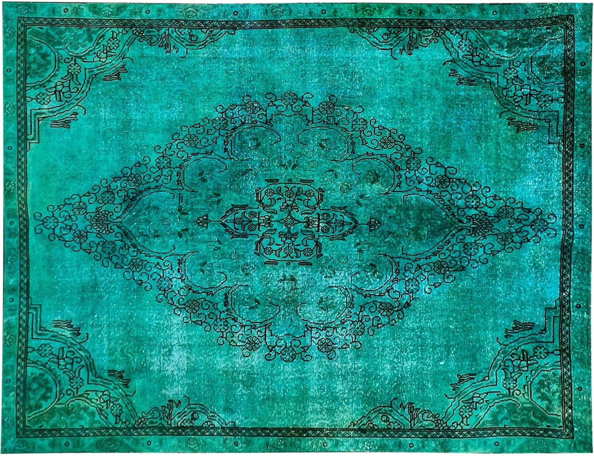 Tappeto Vintage  verde <br/>304 x 225 cm