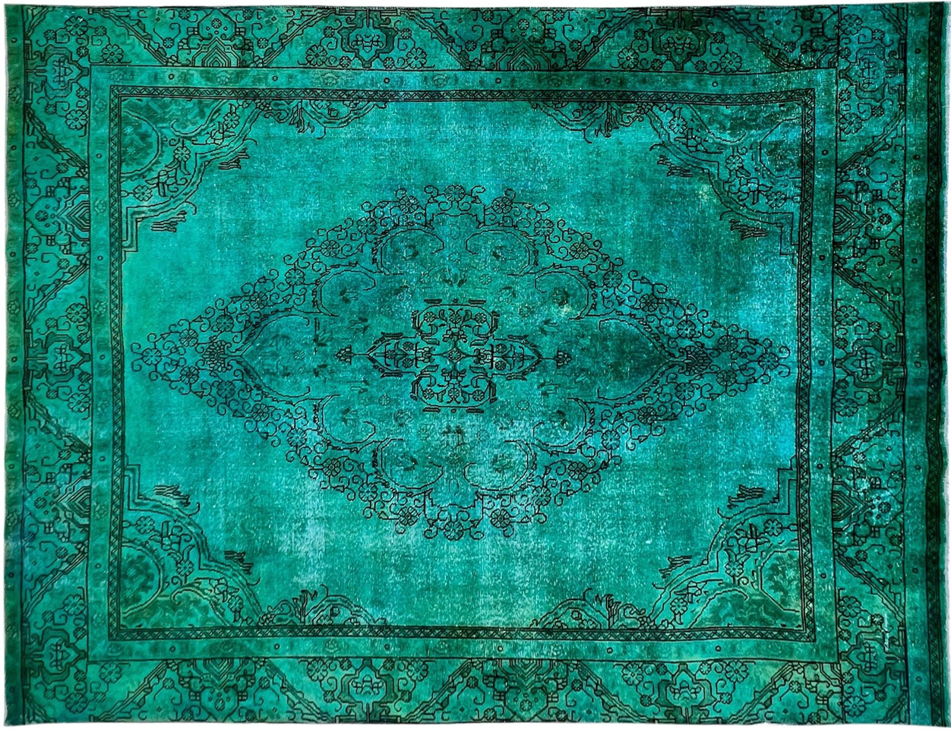 Tappeto Vintage  verde <br/>380 x 264 cm