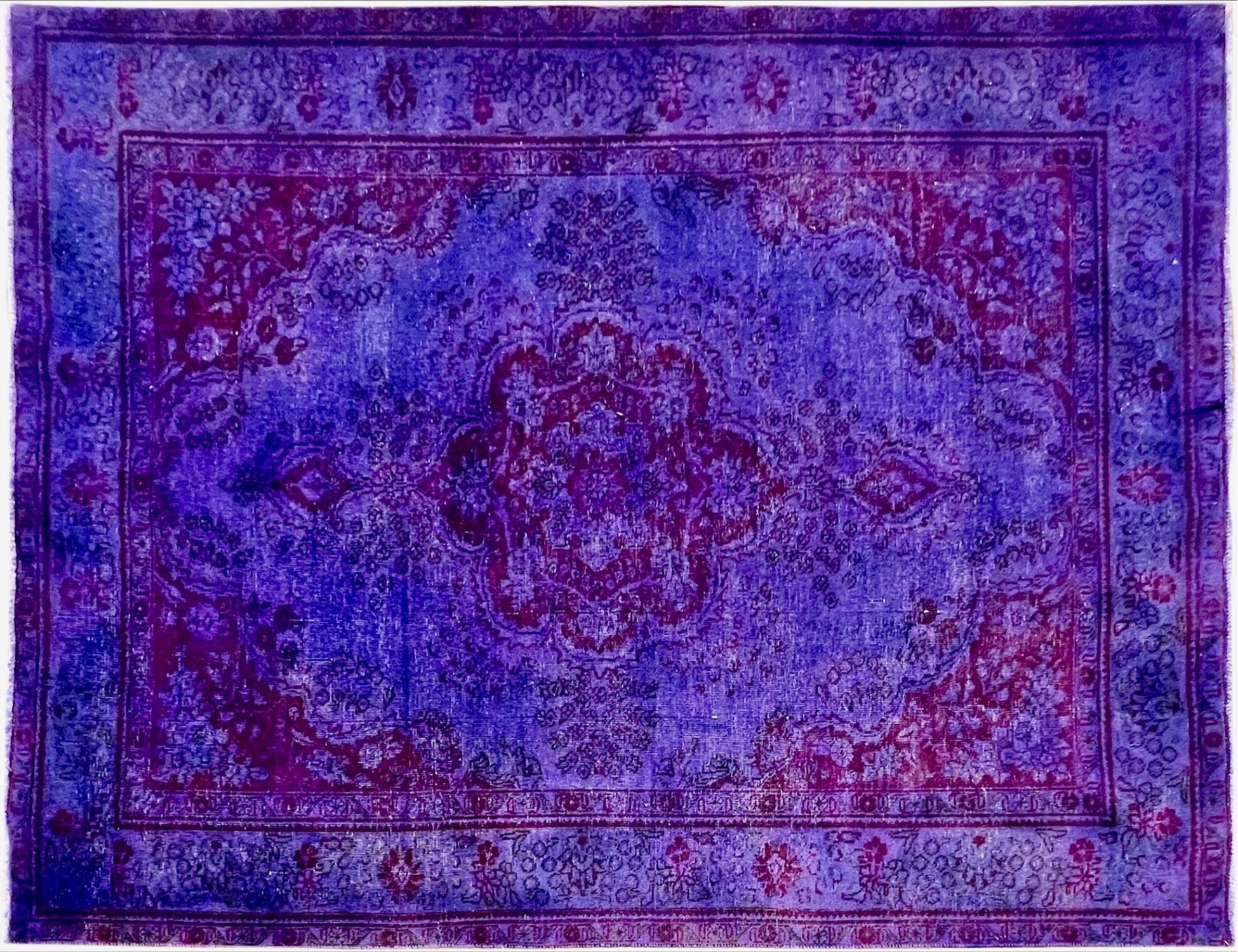 Retro Perserteppich  lila <br/>290 x 203 cm