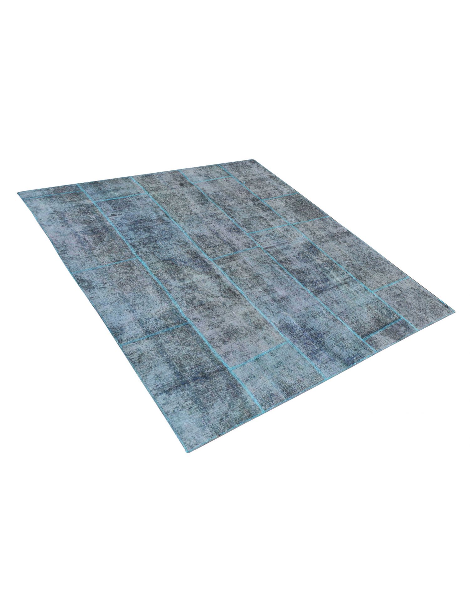 Tappeto Patchwork  blu <br/>272 x 225 cm