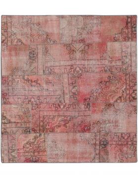 Tappeto Patchwork 220 x 200 rosa