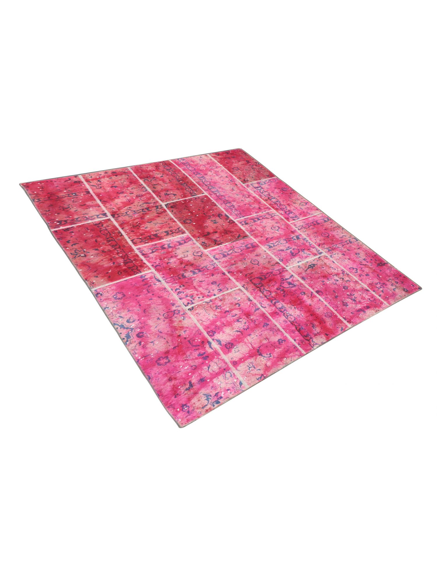 Tappeto Patchwork  rosso <br/>253 x 172 cm