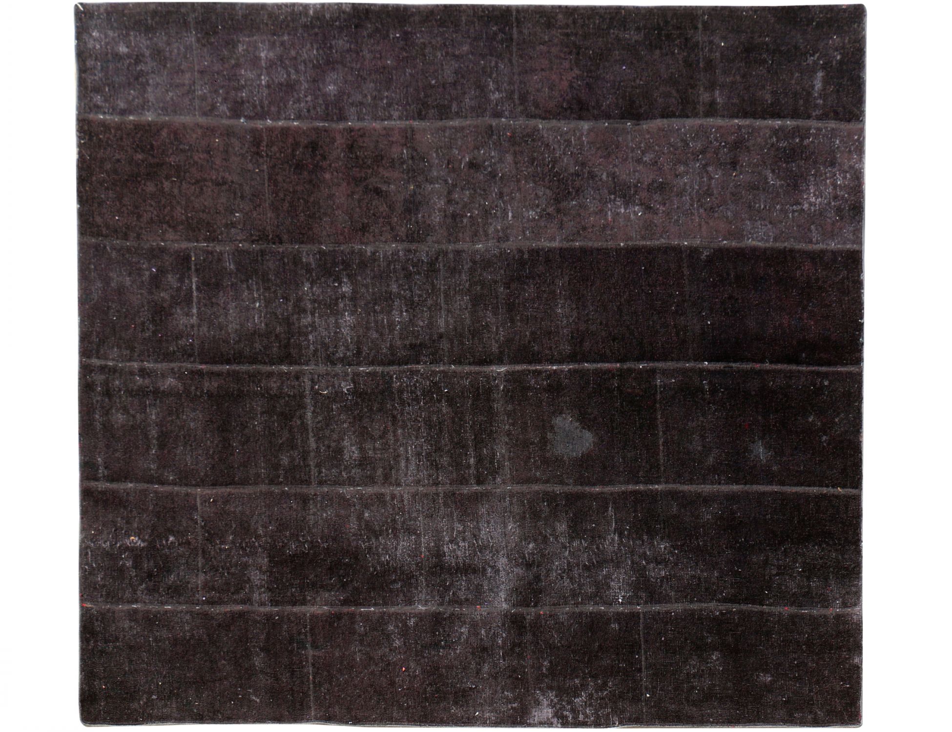 Tappeto Patchwork  nero <br/>247 x 210 cm