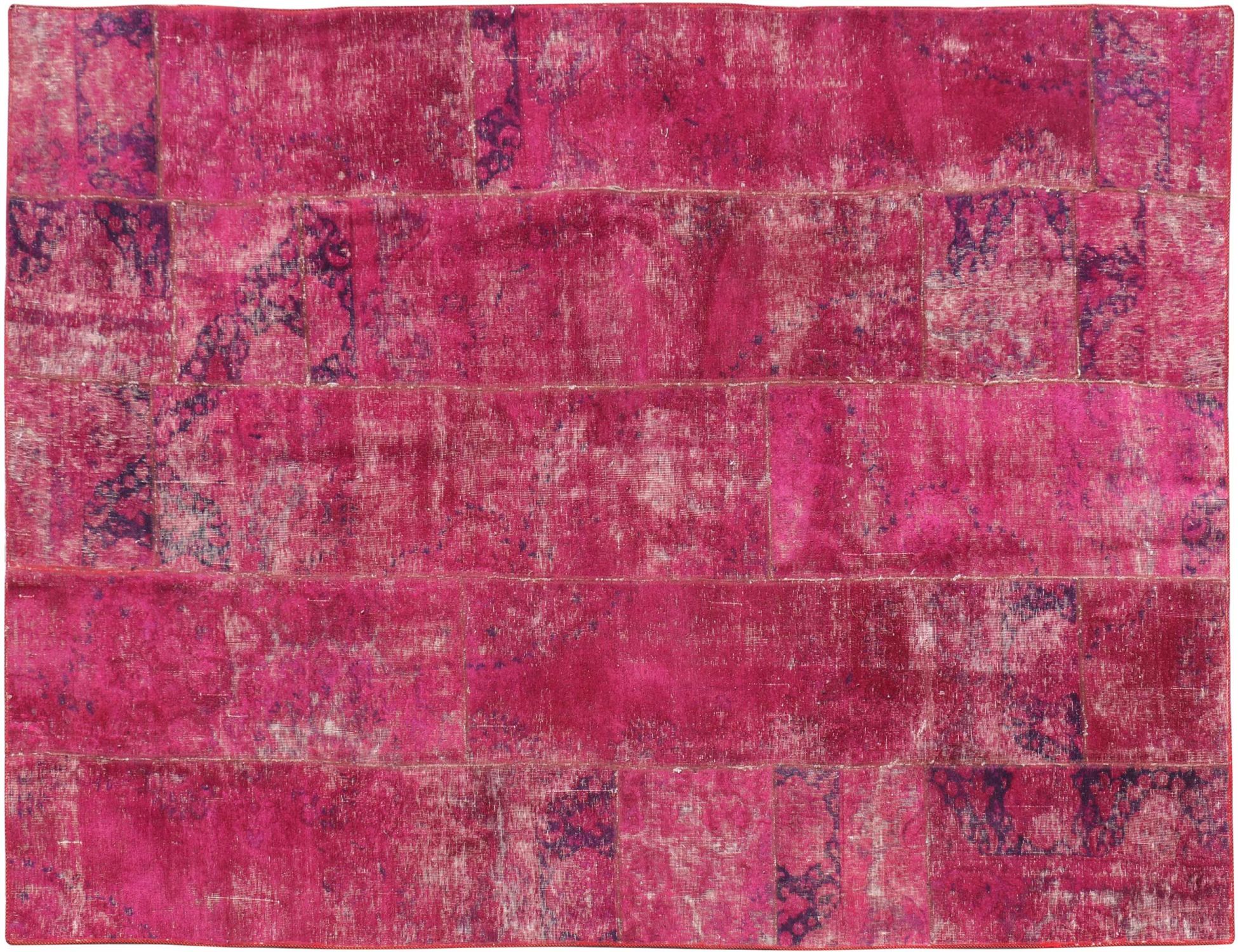 Tappeto Patchwork  rosa <br/>320 x 202 cm