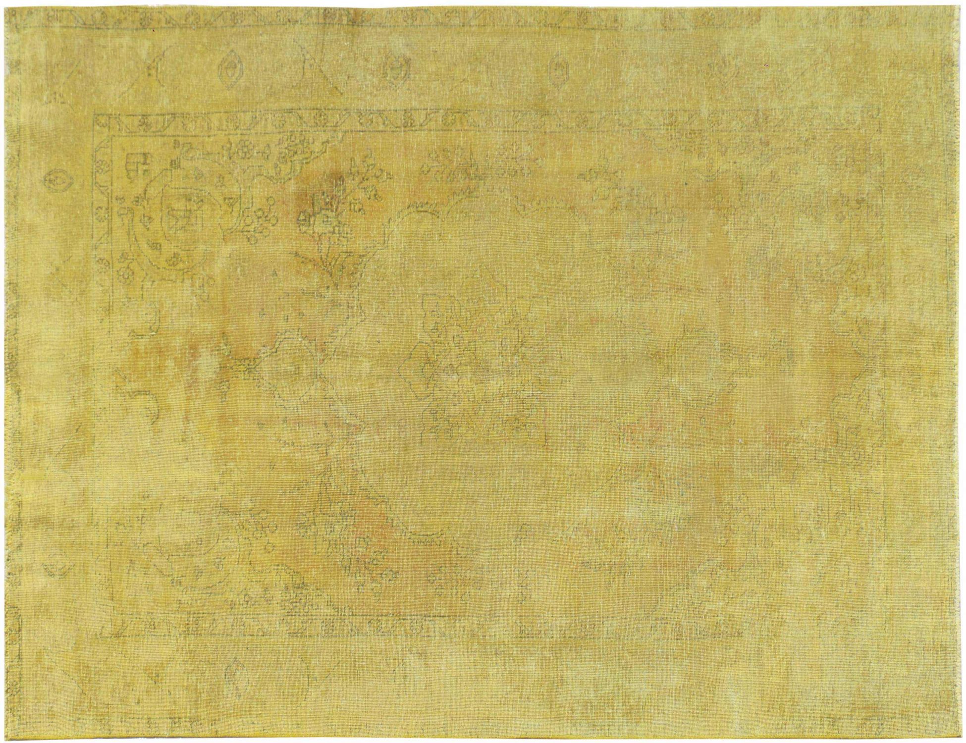 Vintage Carpet  yellow  <br/>295 x 194 cm