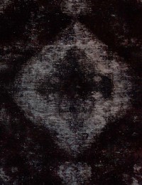 Noir Persan Tapis Vintage  232 x 134 cm