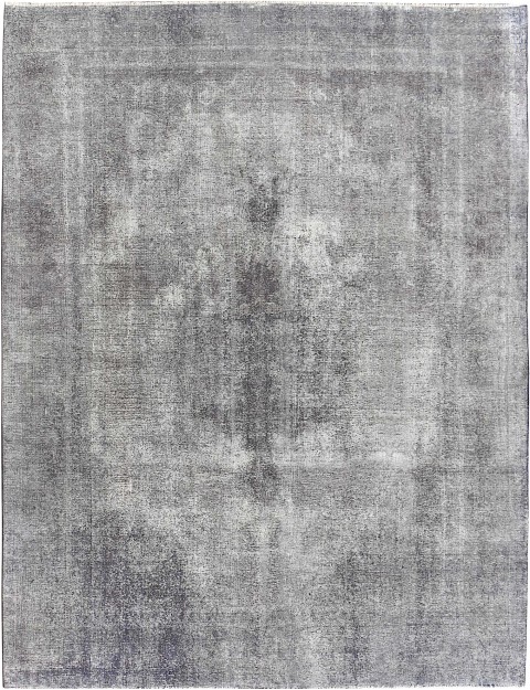 Grau Persien Vintage Teppich 376 x 287 cm