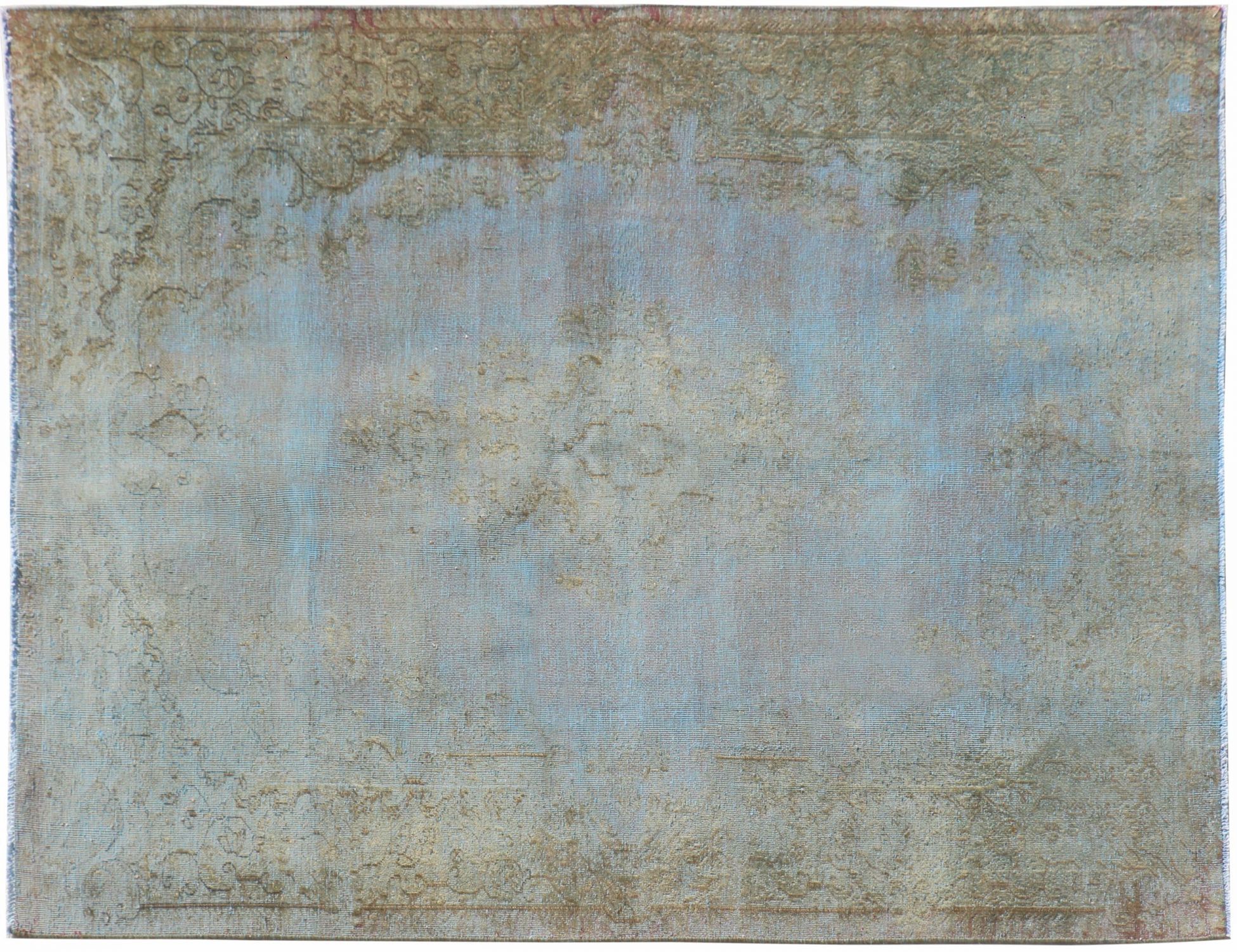 Vintage Teppich  blau <br/>214 x 132 cm