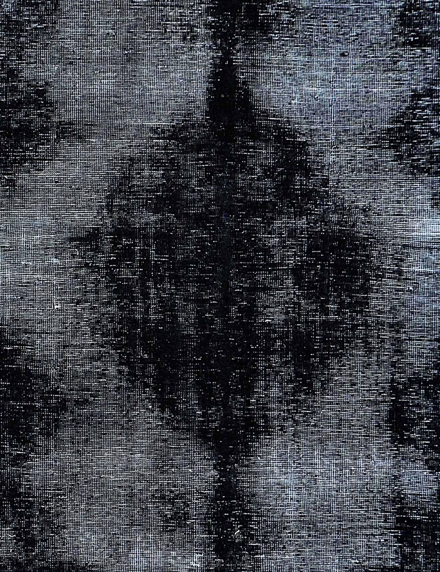 Tappeto Vintage  nero <br/>208 x 161 cm