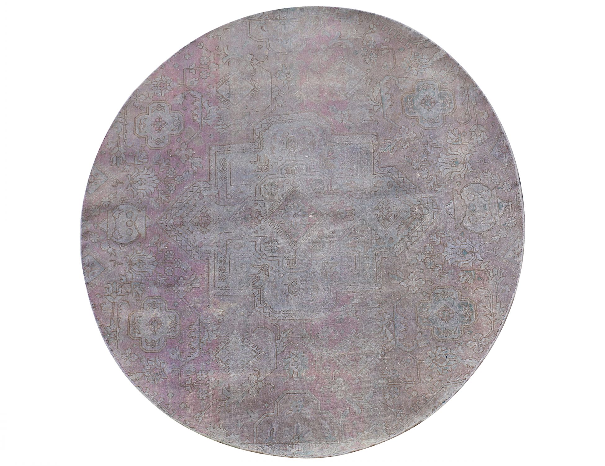 Tappeto Vintage  viola <br/>216 x 216 cm