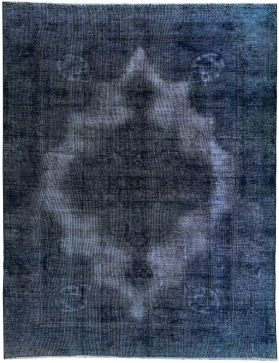 Vintagetæppe  blå <br/>281 x 203 cm