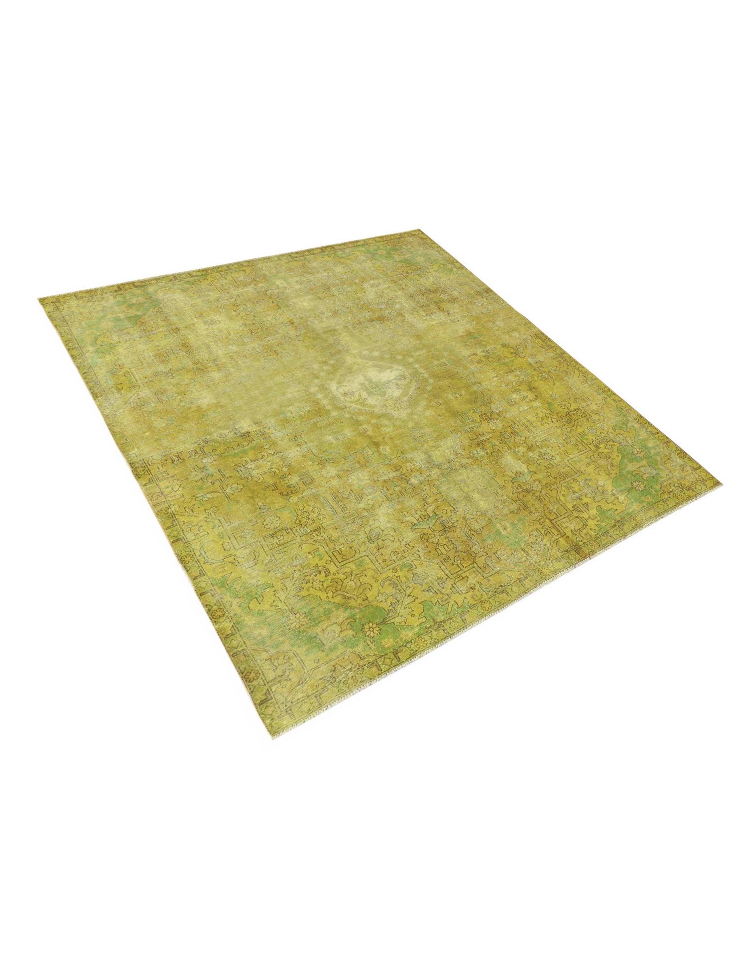 Vintagetæppe  gul <br/>320 x 234 cm