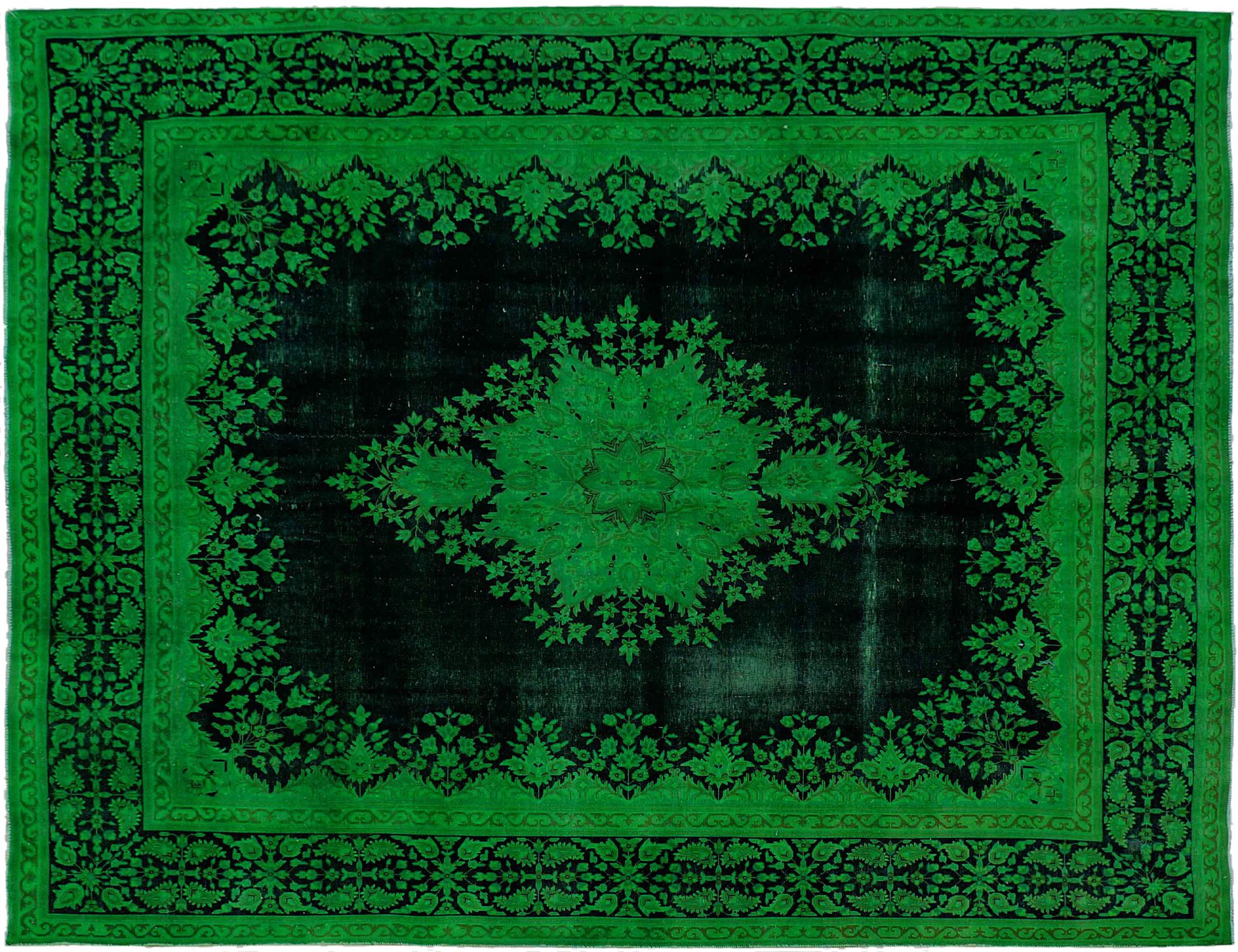 Tappeto Vintage  verde <br/>385 x 285 cm