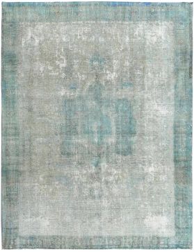 Vintage teppe 385 x 295 blå