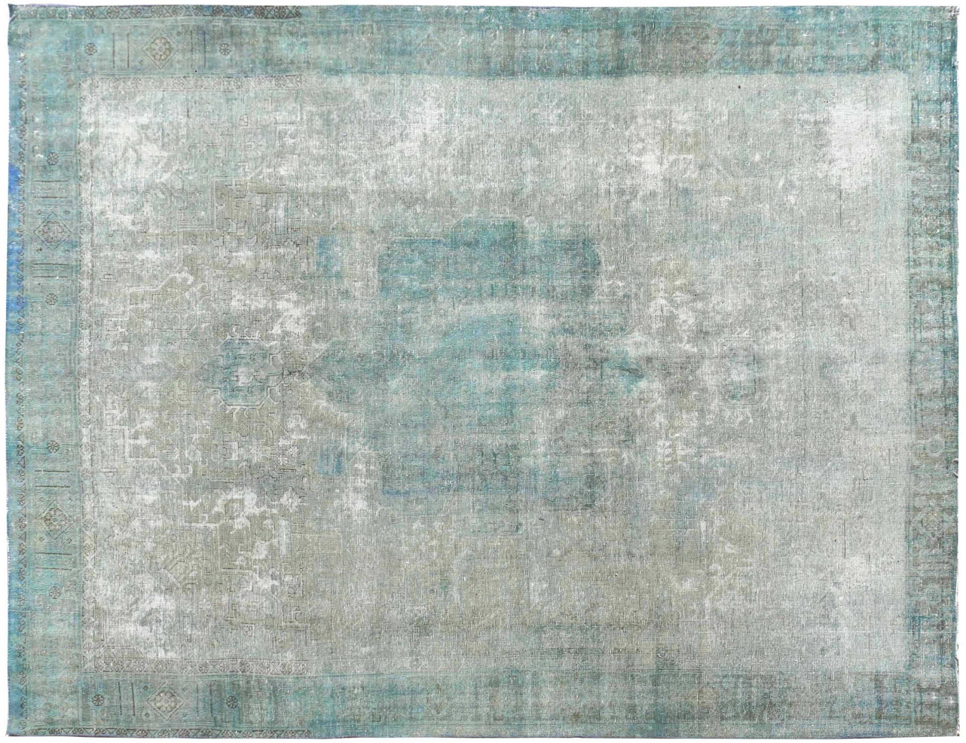 Alfombra Vintage  azul <br/>385 x 295 cm